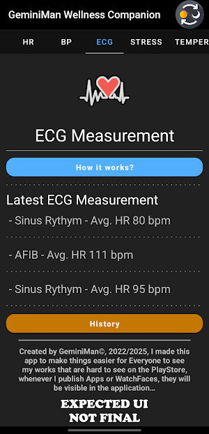 GeminiMan Wellness Companion Screenshot 2