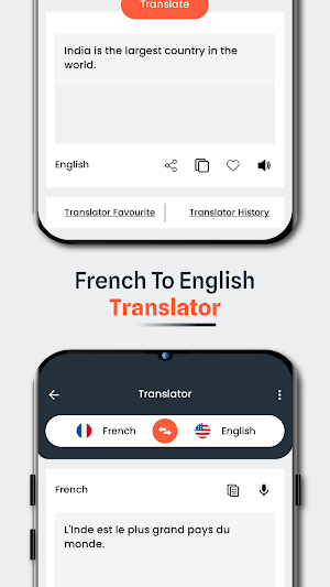 French English Translator Screenshot 1