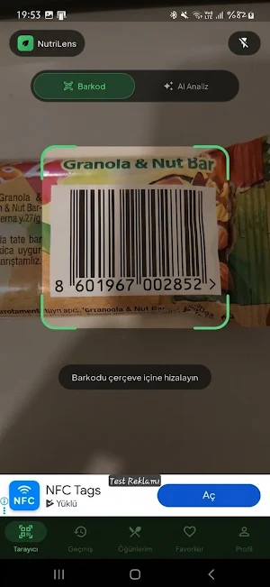 NutriLens Screenshot 0