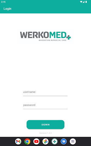 Werkomed Screenshot 2