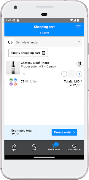 Millum Procurement Screenshot 1