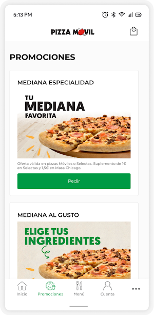 Pizza Móvil Screenshot 3