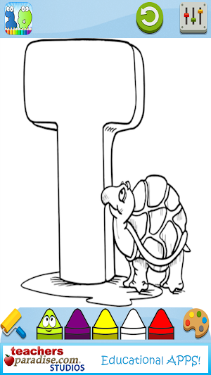 123s ABCs Kids Coloring Book Screenshot 2