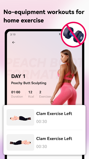 Fit Ease-Easy Home Workout Screenshot 2