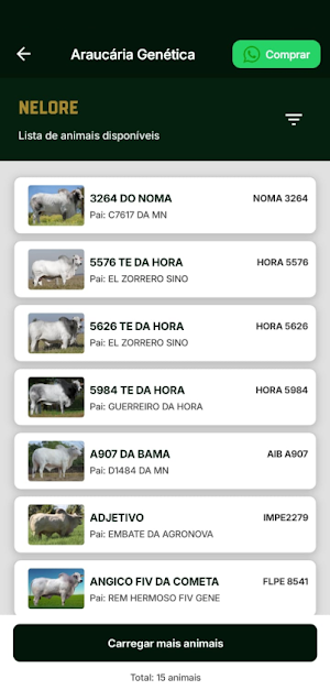 Araucária Genética Screenshot 1