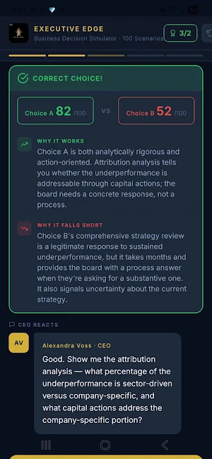 Executive Edge Screenshot 1