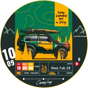 Lada Niva Watch Face Wear Os Screenshot 2