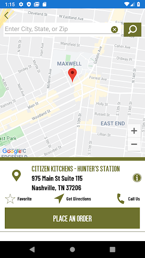 Citizens Kitchen Screenshot 2