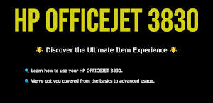 HP Officejet 3830 Guide Screenshot 0