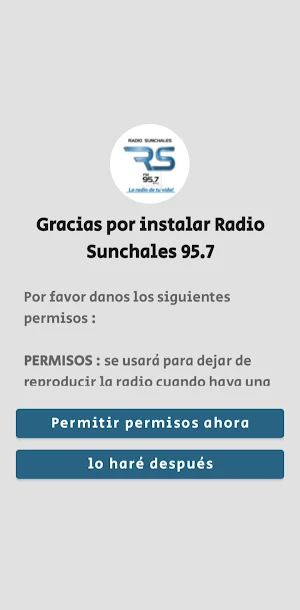 Radio FM Sunchales 95.7 Screenshot 3