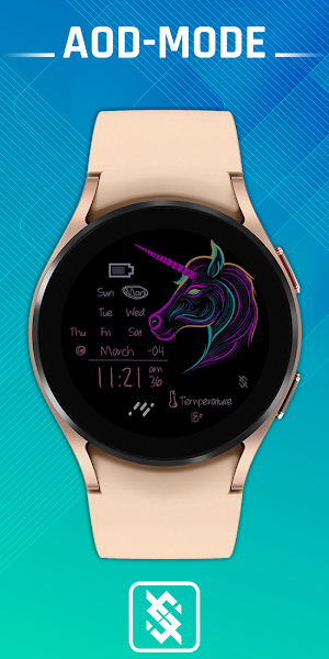 BFF55- Neon Art Unicorn Color Screenshot 1