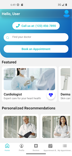 MyHealth Global Screenshot 1