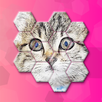 Block Hexa Puzzle - Cats Jigsaw