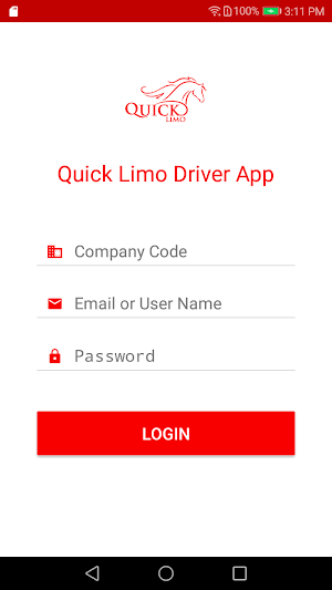 Quick Limo Driver App Screenshot 0
