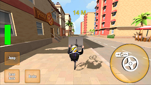 Wheelie Bike 3D - BMX stunts wheelie bike riding Screenshot 2