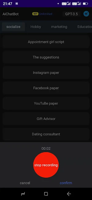 AiChat - Ask Bot & Chat Bot Screenshot 2