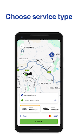 Twagiye: Rwanda Taxi App Screenshot 2