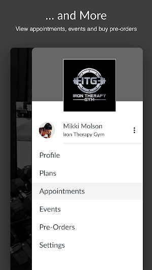 Iron Therapy Gym Screenshot 3