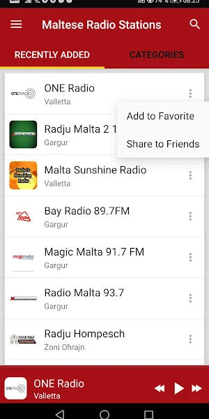 Maltese Radio Stations Screenshot 1