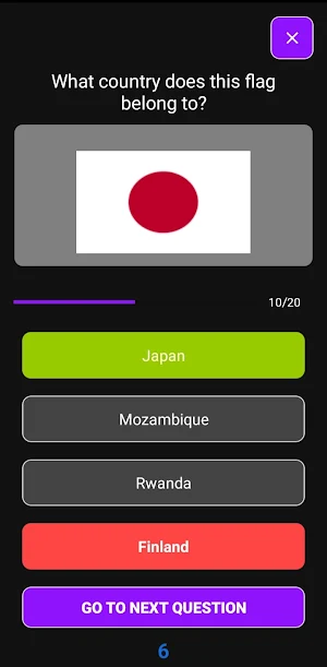World Flags Trivia: Flags-Quiz Screenshot 3