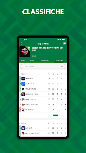 Calcio Uisp Umbria Screenshot 3
