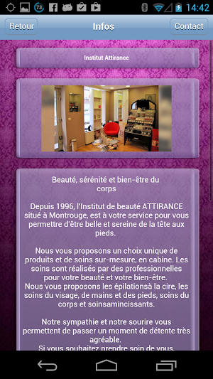 Institut Attirance Screenshot 3
