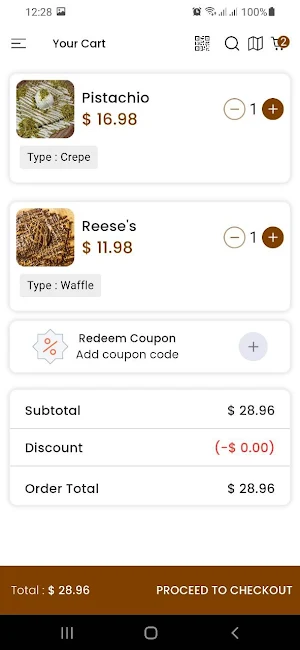 Cello Cafe & Crepes Screenshot 0