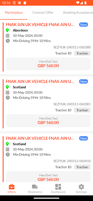 DigiHaul Dispatcher 3.0 Screenshot 1