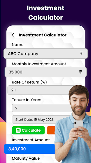 Loan EMI Calculator Screenshot 0