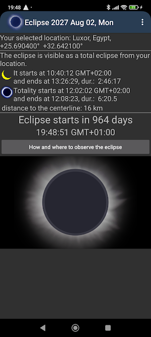 Eclipse 2027 Screenshot 0
