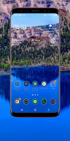 Lake Wallpaper Screenshot 2