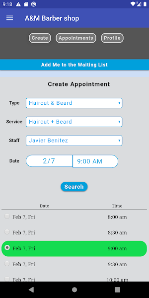 A&M Barber shop Screenshot 3