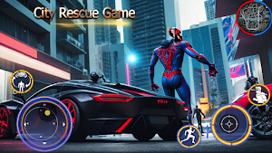 Spider Rope Hero :Spider Robot Screenshot 0