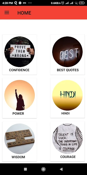 QUOTES FOR LIFE : LOVE, ATTITU Screenshot 2