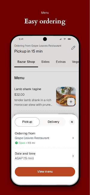 Grape Leaves Restaurant Screenshot 2