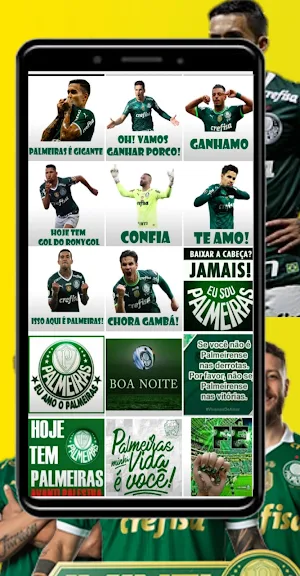Figurinhas do Palmeiras Screenshot 1
