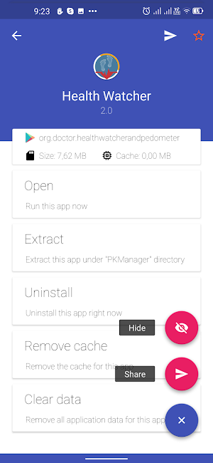 PK Manager - APK Extractor Screenshot 2