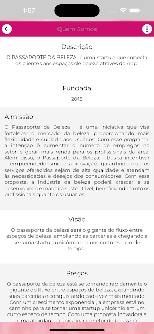 Passaporte da Beleza Screenshot 2