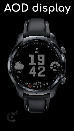 Digital Watch Face CUE178 Screenshot 3