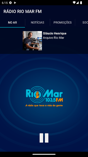 Rádio Rio Mar FM Screenshot 0