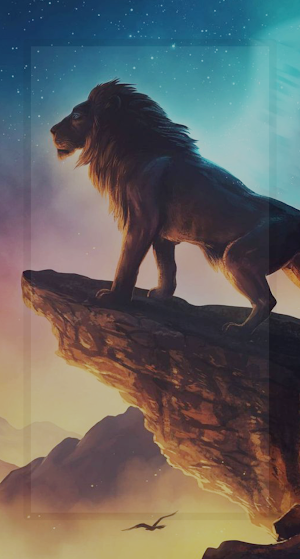 King Lion Wallpaper HD Screenshot 2