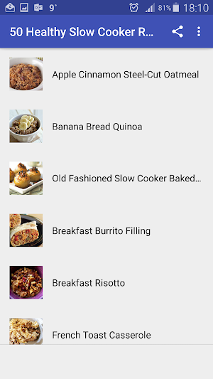 50 Healthy Slow Cooker Recipes Screenshot 0