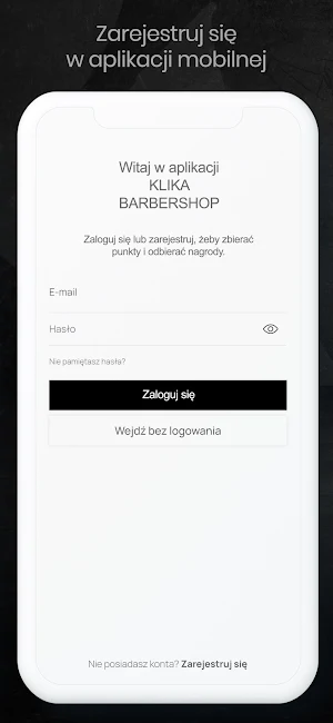 KLIKA Barbershop Screenshot 1