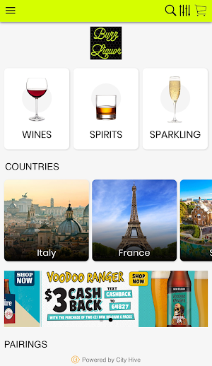 Buzz Liquor Screenshot 1