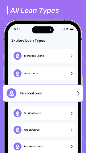 LoanCash - EMI Loan Calculator Screenshot 2