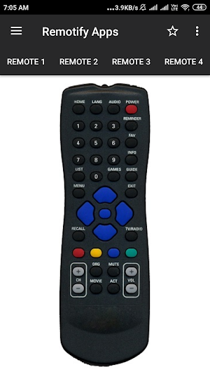 Sun Direct Remote Control (5 in 1) Screenshot 0
