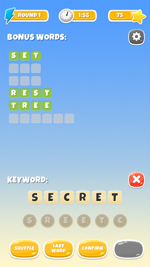 Word Salad - Free Word Search Screenshot 1
