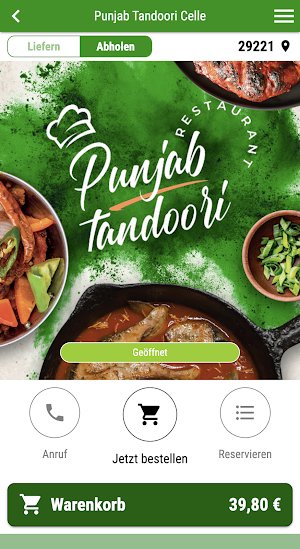 Punjab Tandoori Celle Screenshot 0