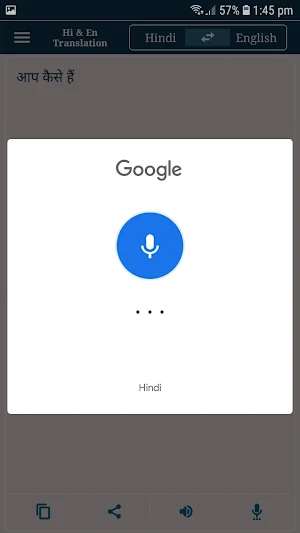 English to hindi translate Screenshot 2