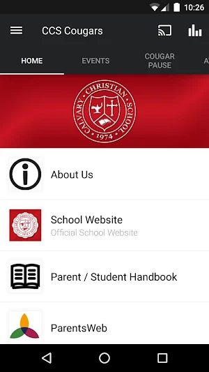 Calvary Christian School Screenshot 0